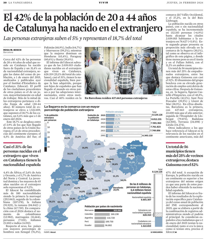 "La teoría de la gran sustitución no existe"