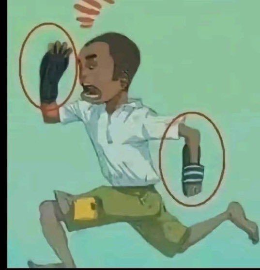 African boys going back home after escorting his girlfriend back home trying to be hard