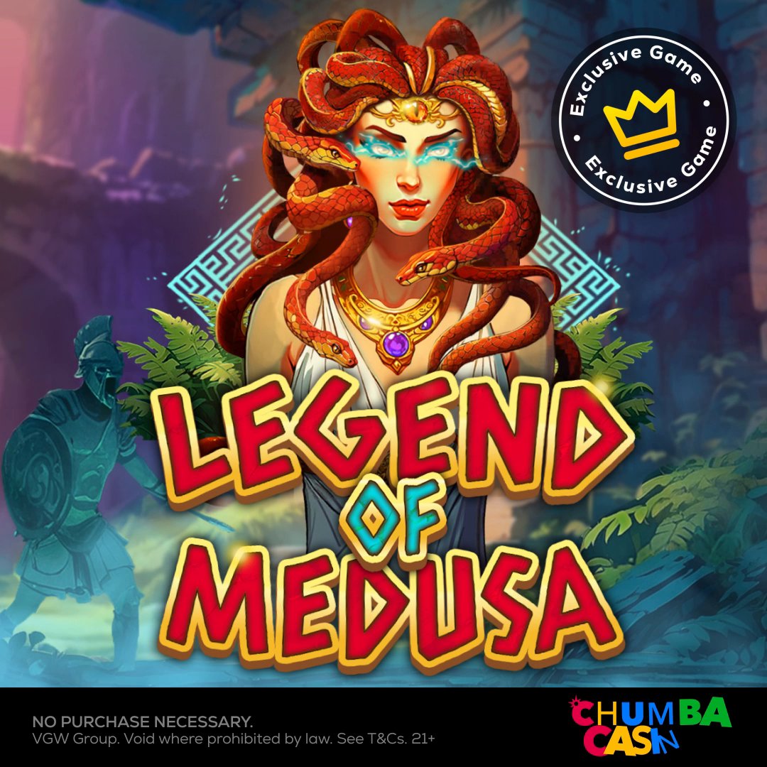 Unleash the myth in our new exclusive game, Legend of Medusa