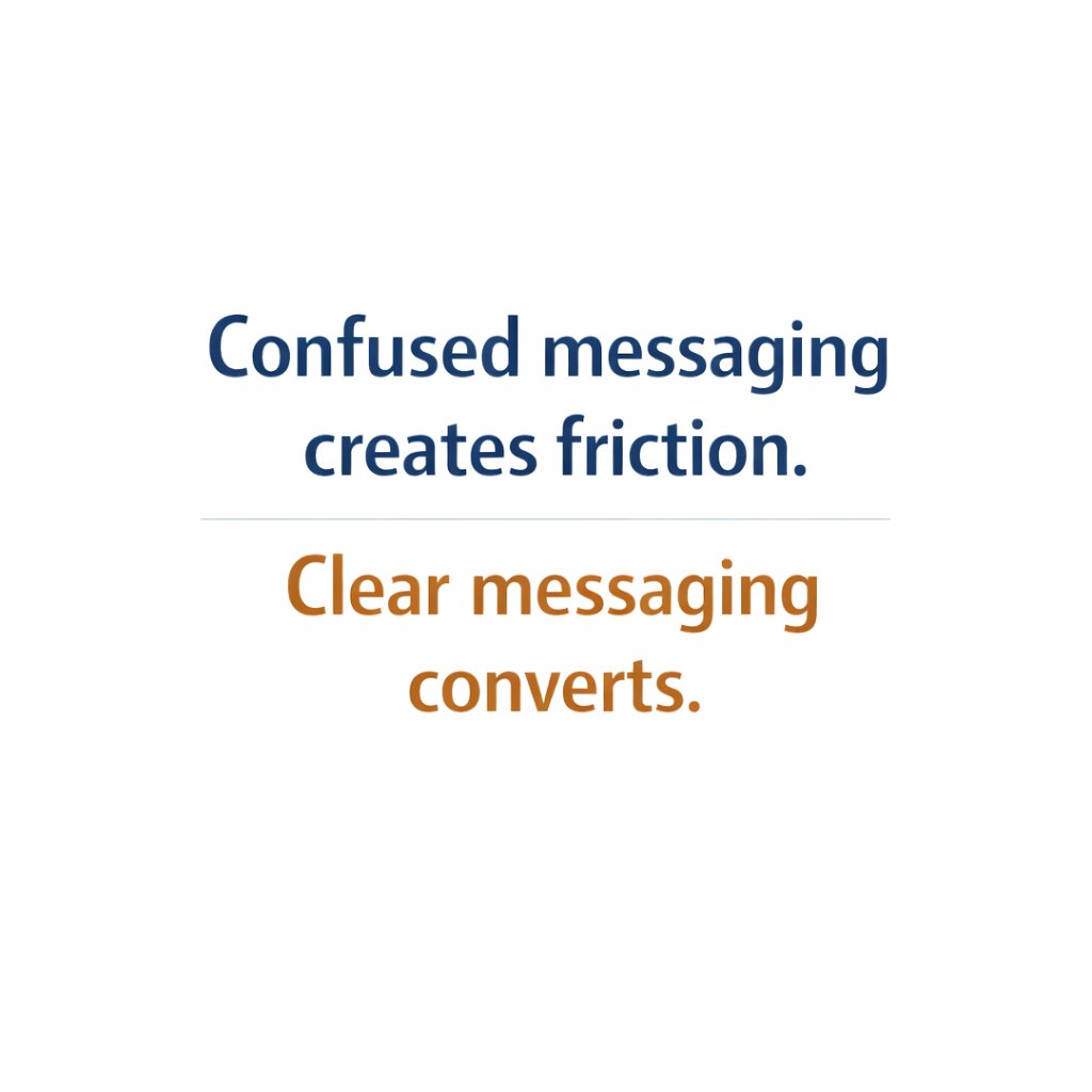 writeonedc's tweet photo. Confused messaging costs your customers money.
And eventually, it costs you even more.
Clarity reduces friction. Clarity builds trust. Clarity protects revenue.

New blog live. https://t.co/z0QBkSi9VF
#Communications #BrandStrategy #WordsMeanBusiness #newblog #WritingCommunity https://t.co/GpAi6zNaeX