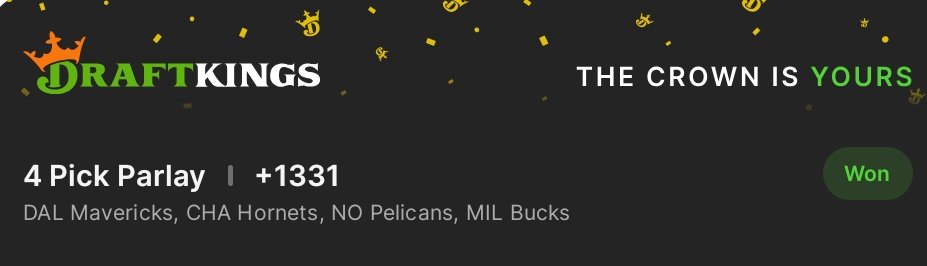 DDonkeyBetsOG's tweet photo. Imagine finding the page AFTER the heater started. 😈
These are the last 4 days before we even launched the account.
Receipts attached.
We’re just getting started. 💰🔥
#SportsBetting #ParlayHit #GamblingTwitter https://t.co/Vo9csOgL4x