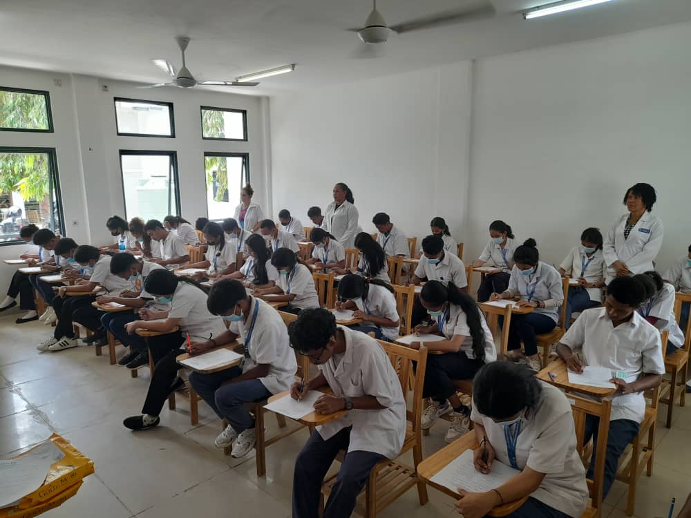 Se realiza el 1er TCC de Propedéutica de 3er año en el núcleo docente de Dili, como parte del proceso formativo de los estudiantes, fortaleciendo los conocimientos clínicos y las habilidades básicas para el ejercicio de la Medicina, con rigor académico y compromiso docente. #HNGV