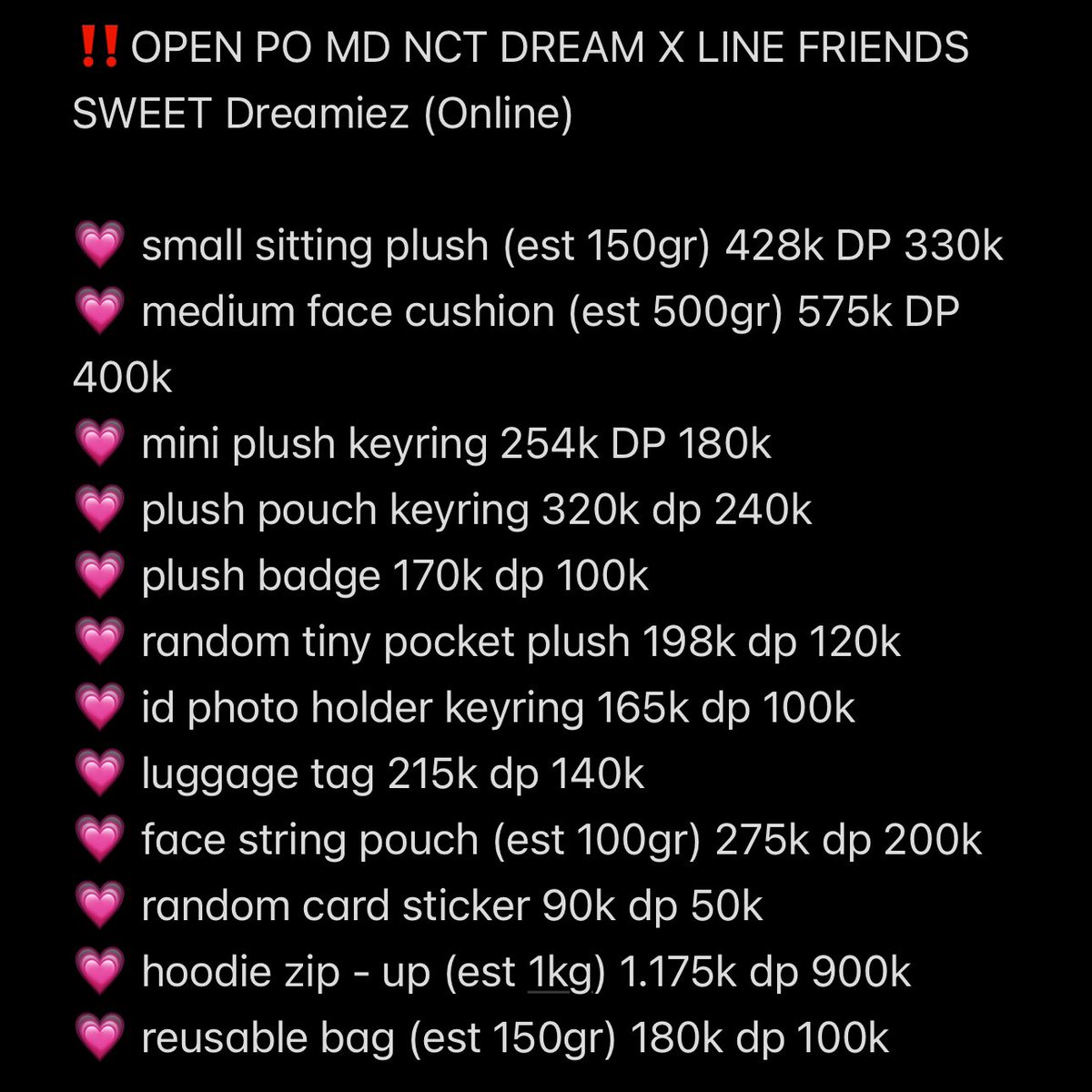 Koreahole GO WH KR FIRSTHAND𝜗𝜚 Jasa CO TF CV ₩ $ tweet media