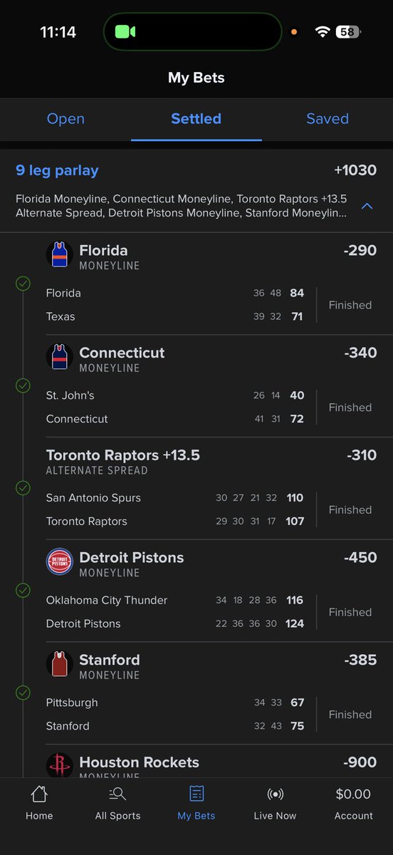 BookieBagman's tweet photo. BINK! ✅🔥 https://t.co/6Kk7CFlbZN