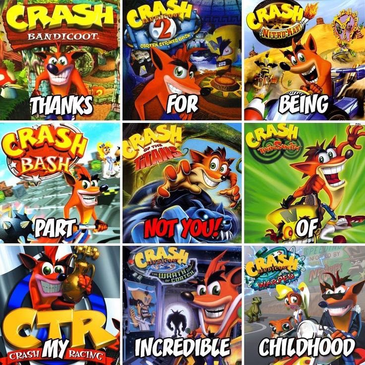 #CrashBandicoot