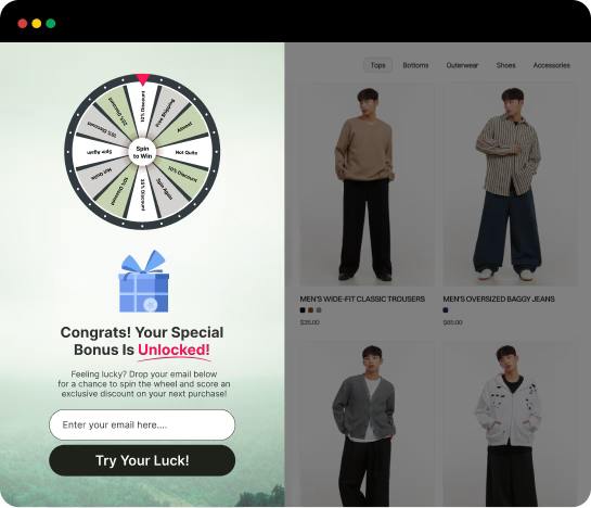 wpmetcom's tweet image. Turn visits into games with PopupKit's Spin-to-Win!✨

Visitors spin for discounts, free shipping, or surprises. Boost engagement &amp;amp; email lists.  Customize odds, prizes, templates.

Works on desktop/mobile. Engage, collect, convert!👉wpmet.com/plugin/popupki…

#Popup #Gamification