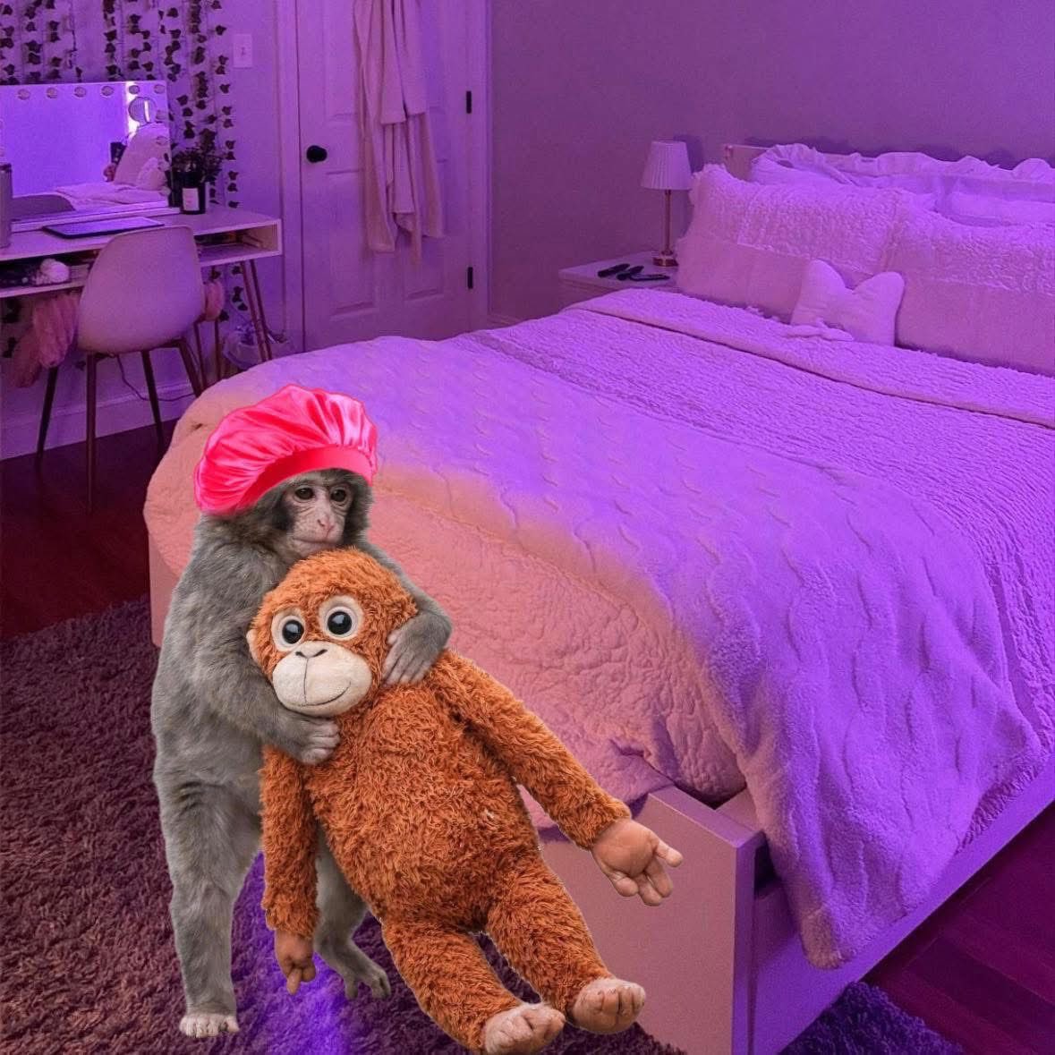 Yo yéndome a la cama con mi peluche a mi edad avanzada