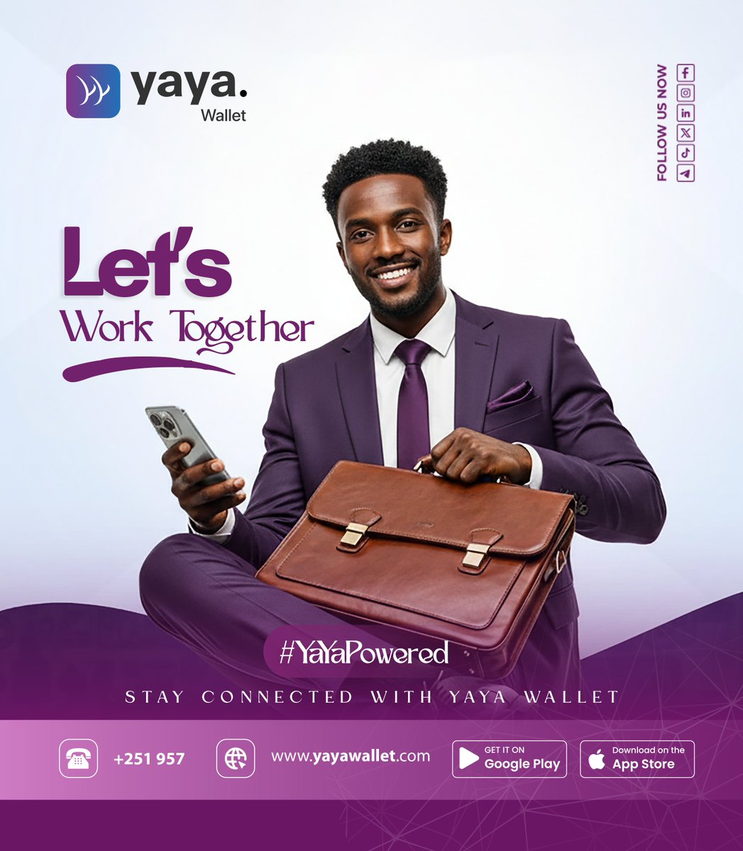 Let’s work together! 

Don’t let slow payments hold your business back. Enjoy instant settlements, real-time reports, and seamless transactions; all with zero friction!

Start scaling smarter today.
Sign up for your YaYa Business Account now: dashboard.yayawallet.com/register 

#YaYaWallet