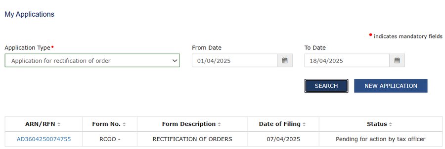 harishdevda169's tweet photo. GST Grievance Pending for 11Months ARN AD3604250074755 Type Rectification of Order 07/04/25 Status Pending for action by Tax Officer
@cbic_india @GST_Council @Infosys_GSTN kindly intervene &amp; resolve delay. Taxpayers deserve timely redressal @nsitharaman @nsitharamanoffc @cpgrams https://t.co/GJhuGpF0cq