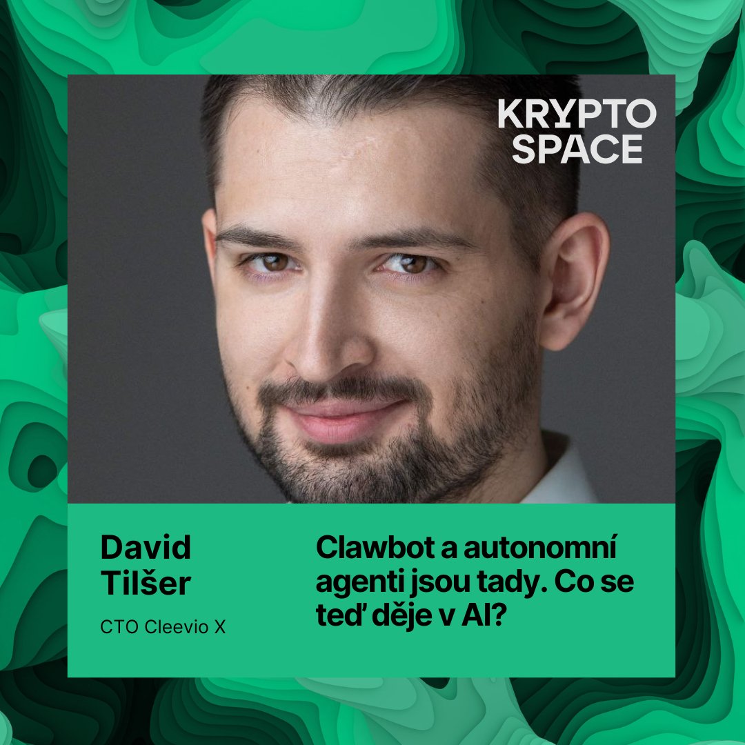 RuzovejSlon's tweet photo. Ahoj ahoj, další díl je venku!

Tentokrát s @Tilseroz, CTO @cleevio, rozebereme nejnovější vývoj okolo AI Agentů, ClawBota, jak na ně, jaké vybrat a mnoho dalšího. 
Díl je tedy kvůli delší dovolené předtáčený .)

Linky v komentu 👇 https://t.co/hhlyyZ3m9W