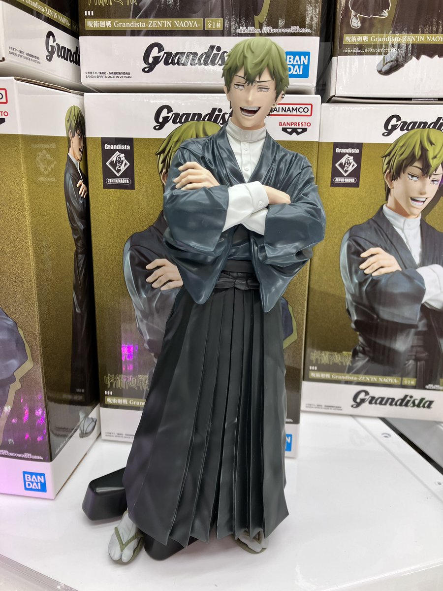 🌟1階プライズコーナー新商品🌟 呪術廻戦 Grandista-ZEN'IN NAOYA