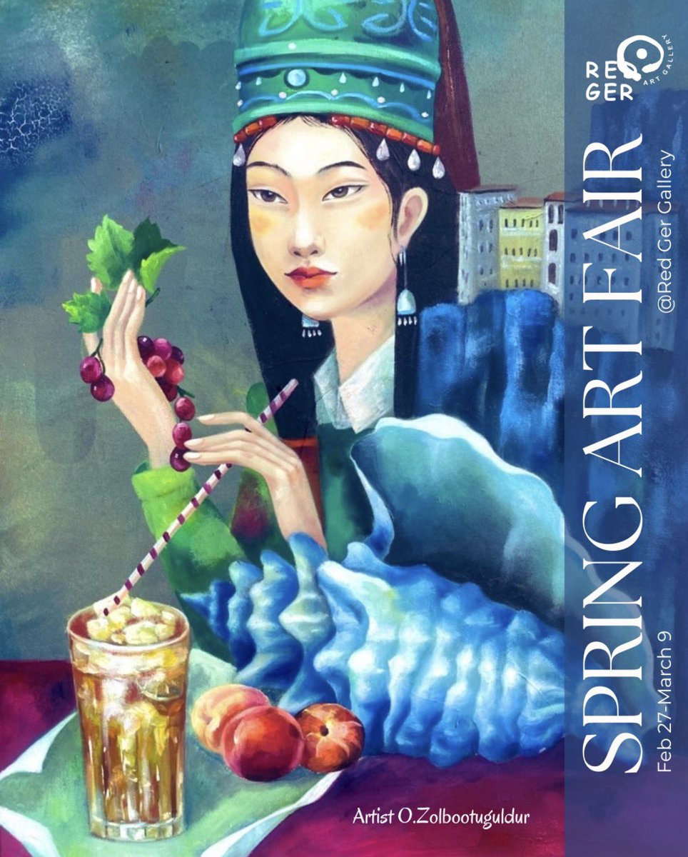 zolboo_tuguldur's tweet photo. Spring art fair -ээ дэглэчлээ.Ажлын өдрүүдээр 10-18’00 цаг хүртэл онгорхой.Амралтын өдрүүдээр би өөрөө байх болохоор цагаа урьдчилаад хэлээд явнаа.Мартын 9н хүртэл гарна.Aircon асаахаа мэдэхгүй түнтийтлээ л халууцаж дэглэлээ https://t.co/wde86zevS0