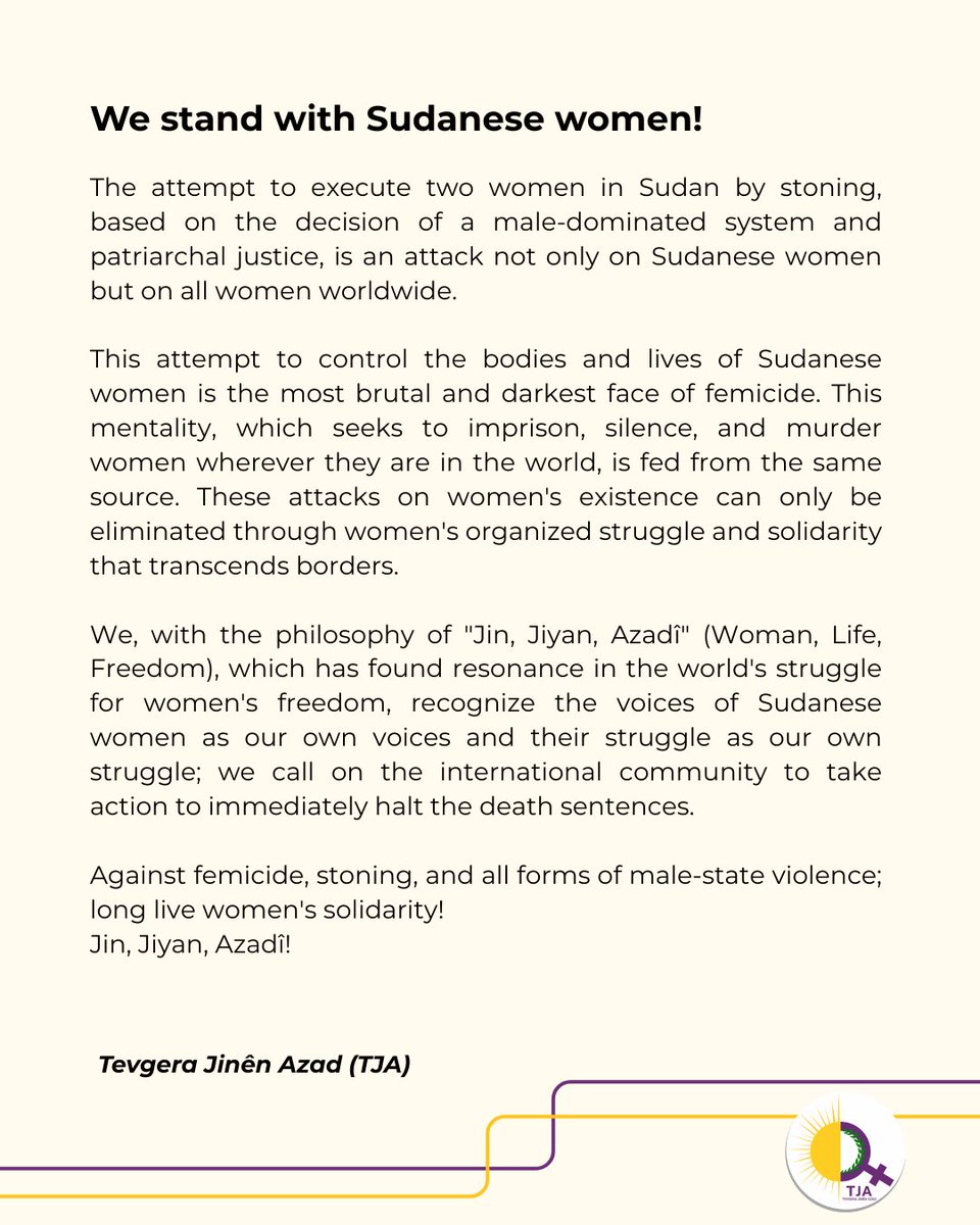 Tevgera Jinen Azad-Information Center tweet media