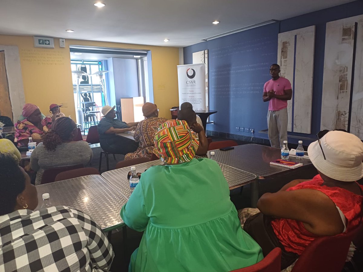 Centre for the Study of Violence & Reconciliation tweet media