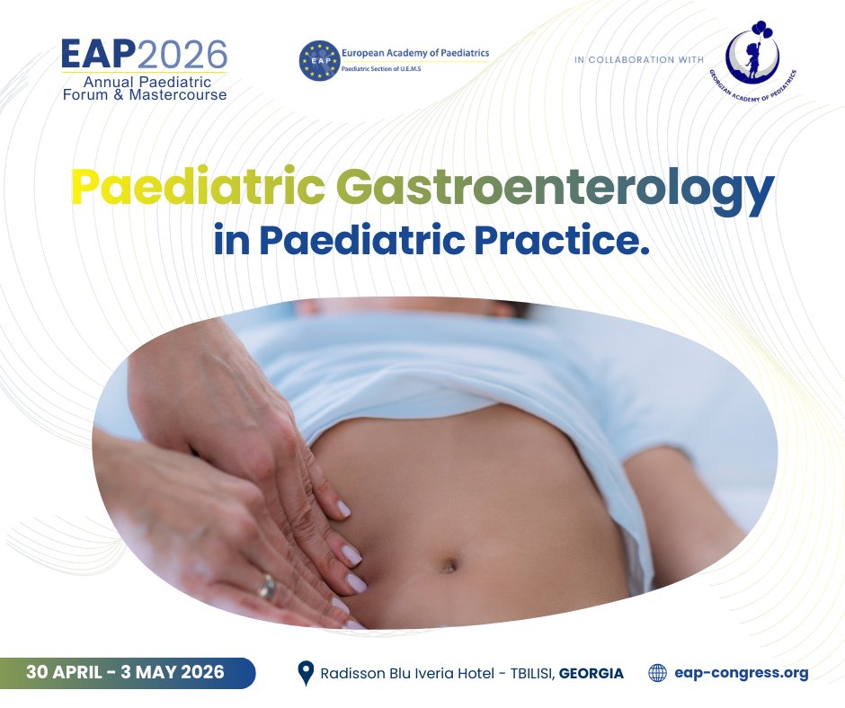 EAP European Academy of Paediatrics Congress tweet media