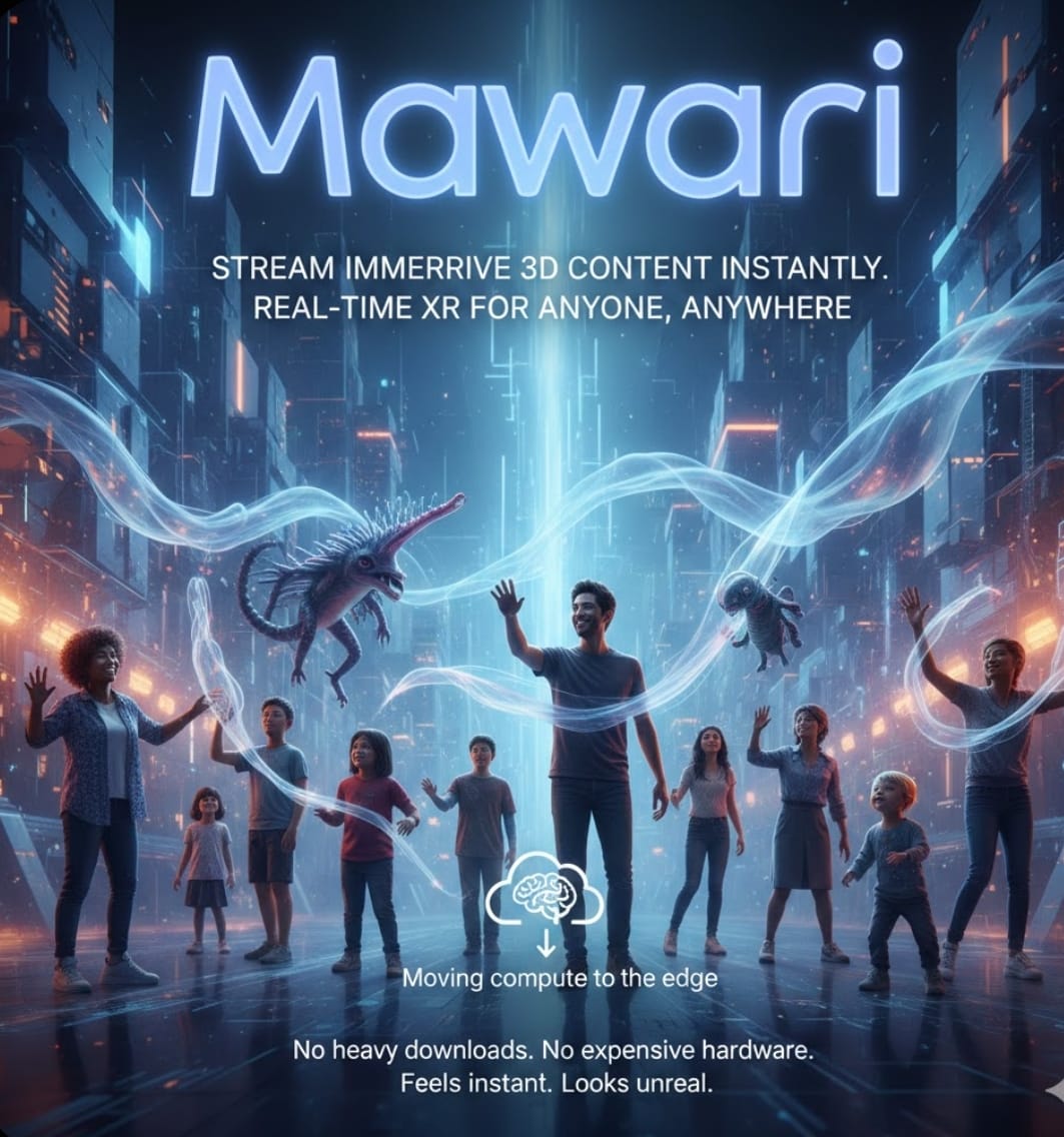 adnanVans's tweet photo. Mawari lets immersive 3D content stream like video  no heavy downloads,no expensive https://t.co/WSMklw5N1b brings real-time XR to anyone,anywhere,by moving compute to the edge.Feels instant.Looks unreal.
@mawariXR https://t.co/rnYswrauGw