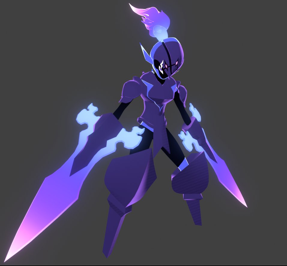 SchmoveFrames's tweet photo. After adding some final touches, i think i can say that the ceruledge rig is finally complete! https://t.co/vzJ4MAkv3k