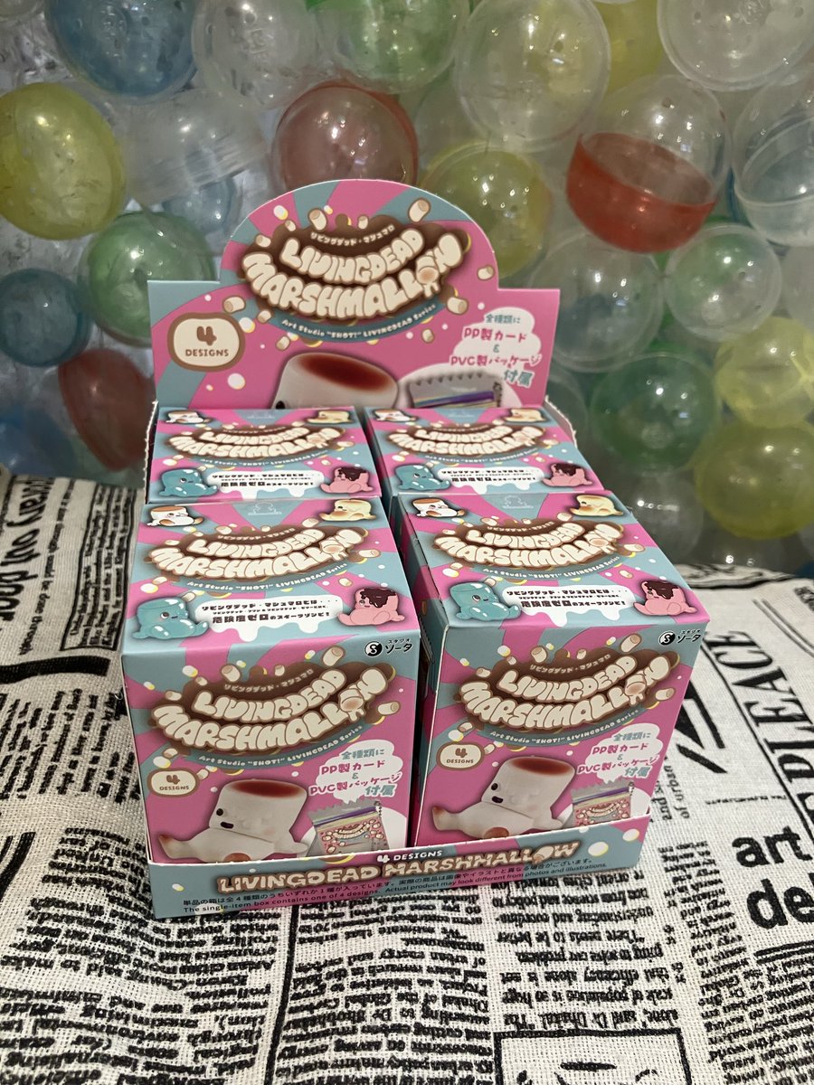 2/26🧡新入荷のお知らせ🧡 ✨LIVING DEAD MARSHMALLOW 【ブラインドBOX