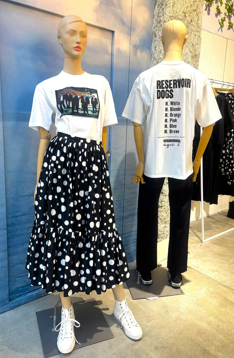 agnès b. 心斎橋店 agnès b. × NEIGHBORHOOD® パリ・レ・アールと東京