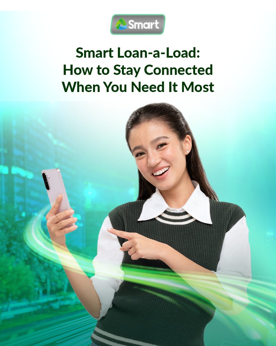 No load? No problem! 💡 With Smart Loan-a-Load, you can borrow load or data instantly and stay connected even when you’re running low. 

Check out this guide and learn how it works: smrt.ph/loanaloadguide