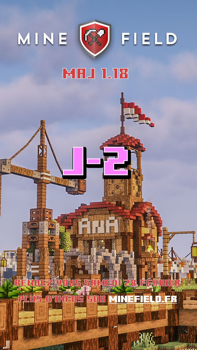 minefield's tweet photo. https://t.co/iXOMdKjk20 

#minecraftfr
#minecraftserveur https://t.co/QHtceYJXCn