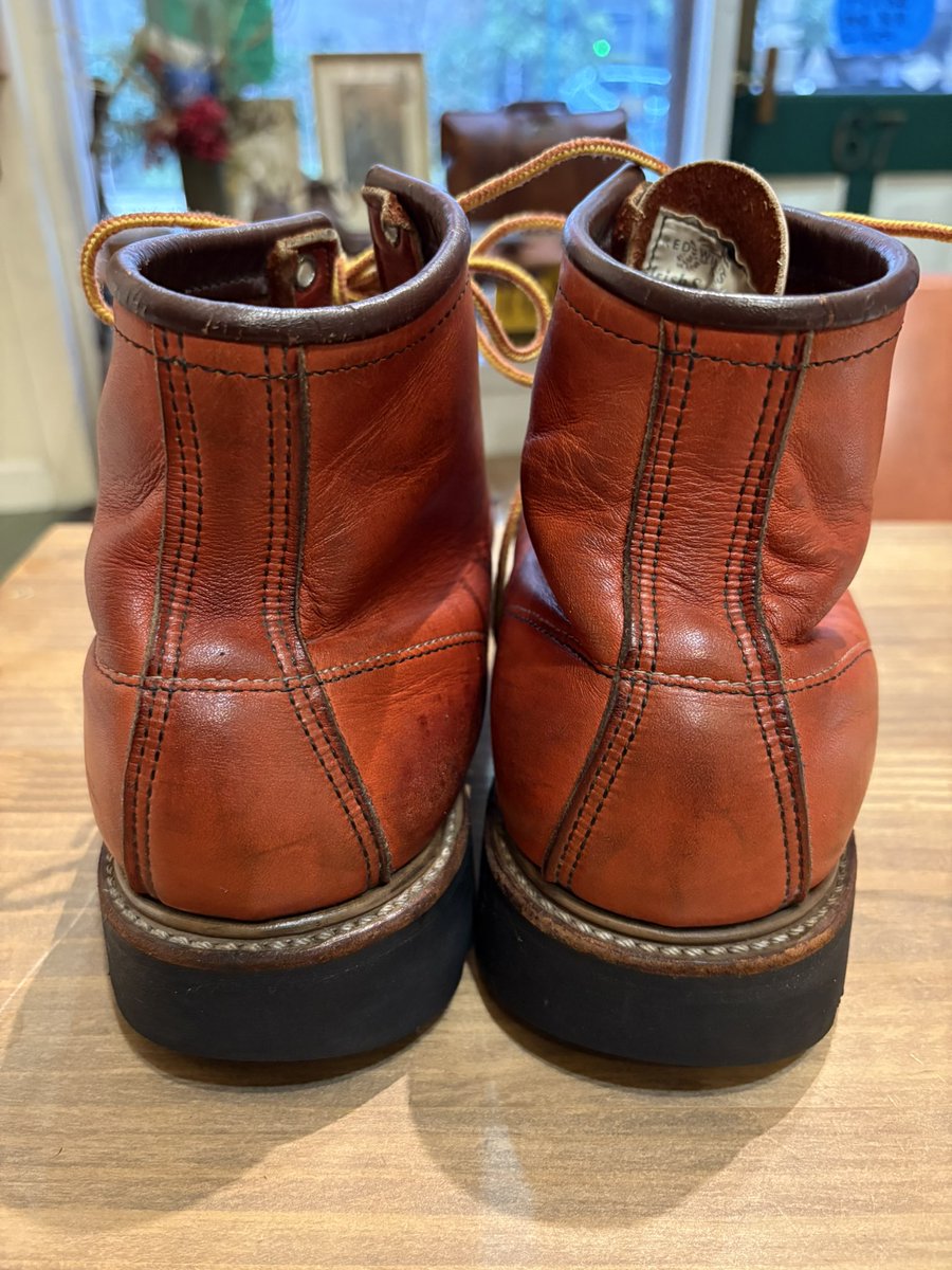 RED WING アイリッシュセッター 1990sオールドです♪ 四角犬タグ