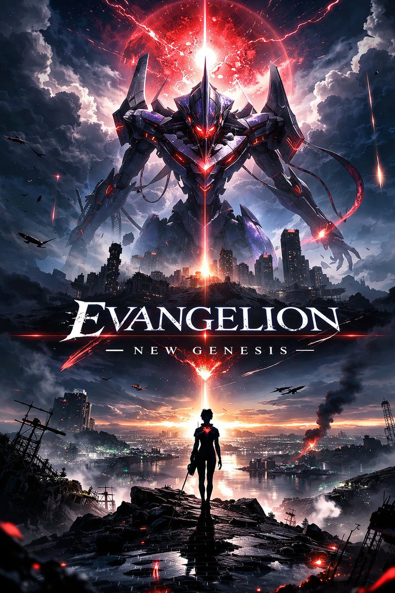 エヴァンゲリオン新作ポスター GPT作