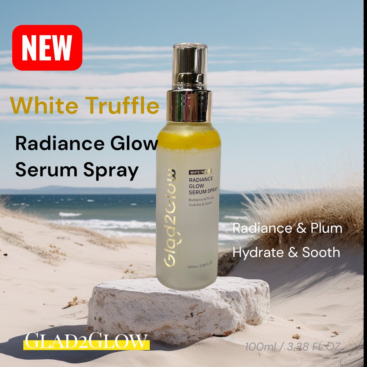 iilovemewii's tweet photo. ช่วงนี้ลองของใหม่เยอะ นี่เลยจัดไปอีก1 จาก #Glad2Glow White Truffle Glow Serum ที่ให้ผิวฉ่ำ ผิวโกลว์ แล้วตัวนี้เป็น Spray แบบ 3 in 1 ให้ทั้งความชุ่มชื้น ปลอบประโลมและฟื้นฟูผิว แค่เขย่าๆ ให้เนื้อเข้ากัน แล้วฉีดได้เลย หัวสเปรย์คือดีงามฟุ้งกระจายละอองดีเว่อ #ใช้ดีบอกต่อ จริงๆนะเทอ!!! https://t.co/CmjrtPmlI5