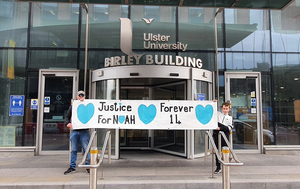 ChrisyMc4's tweet photo. ##NoahDonohoe was 14 years old
A child
Fiona's child
A child who should have received a
" Robust, substantial & wide-ranging investigation "
A child who was FAILED by the PSNI
A child that NO ONE helped
#RememberMyNoah 💙
#Week296
#Belfast https://t.co/esePjNsXCq
