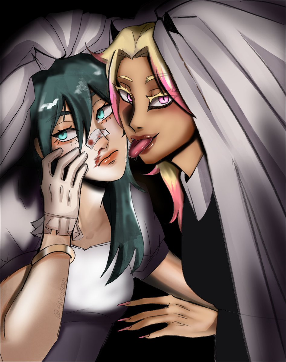 sakusori's tweet photo. #RyuRinWeek25 Day 4: femlock. 

#sdrn #ryurin https://t.co/EHRjowHY2j
