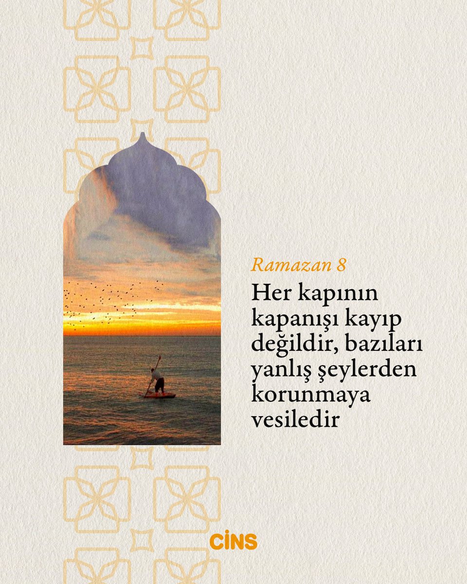 Günlük Cins hatırlatmasıdır:

Her kapının kapanışı kayıp değildir, bazıları yanlış şeylerden korunmaya vesiledir.