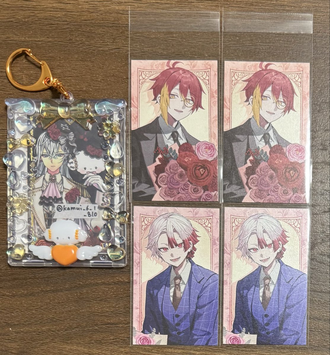 交換】悪魔執事と黒い猫 あくねこ 4th Anniversary 缶バッジ クリア