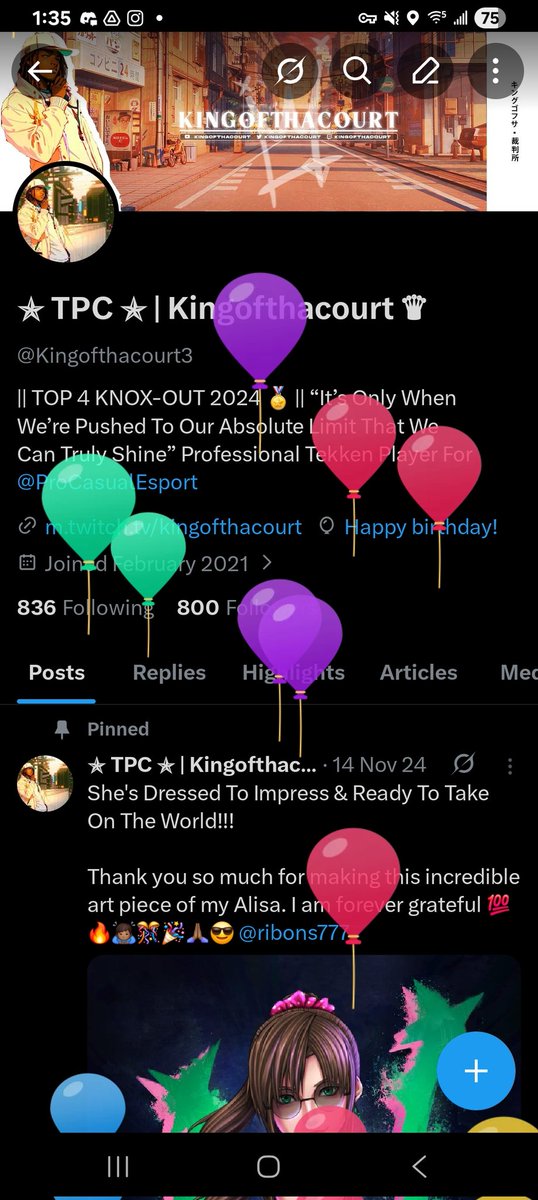 ✯ TPC ✯ | Kingofthacourt ♛ tweet media