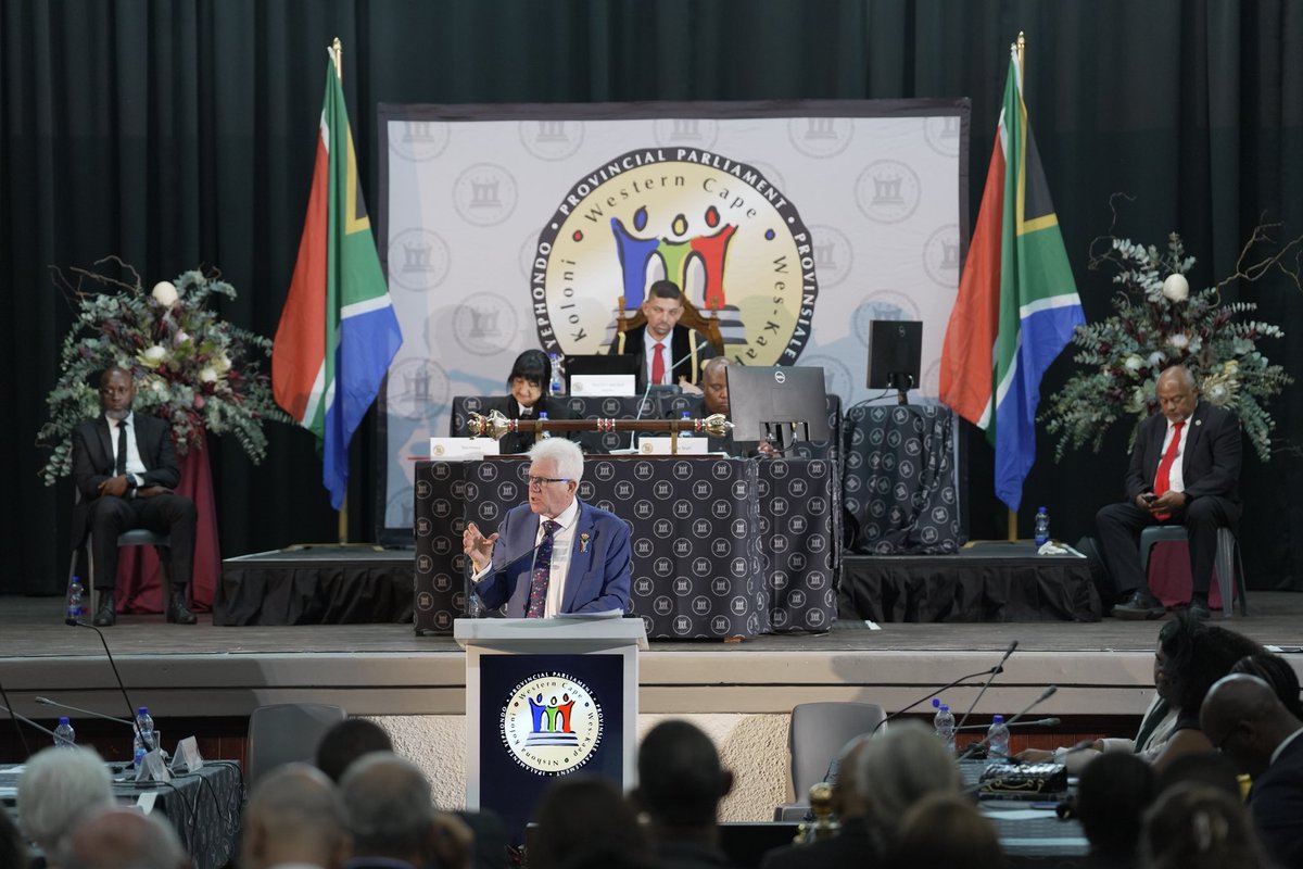 alanwinde's tweet image. At the tip of Africa, there is a place that works for its residents. This is our Western Cape, a place we call home, with pride and where we are getting it done! In 2026, we are laser-focused on growing our province's economy to create even more jobs. #WCSOPA2026 #GetItDone