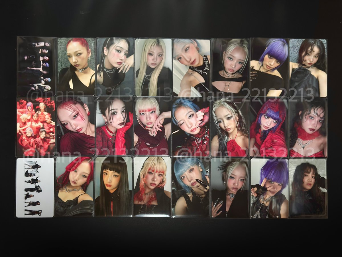 HANA 1st Album 'HANA' トレカABCコンプ😌🎉 あと…このスリーブ