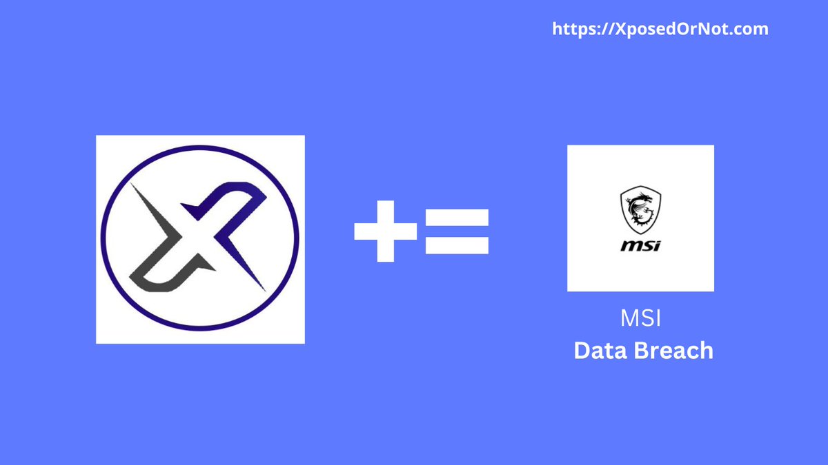 XposedOrNot tweet media