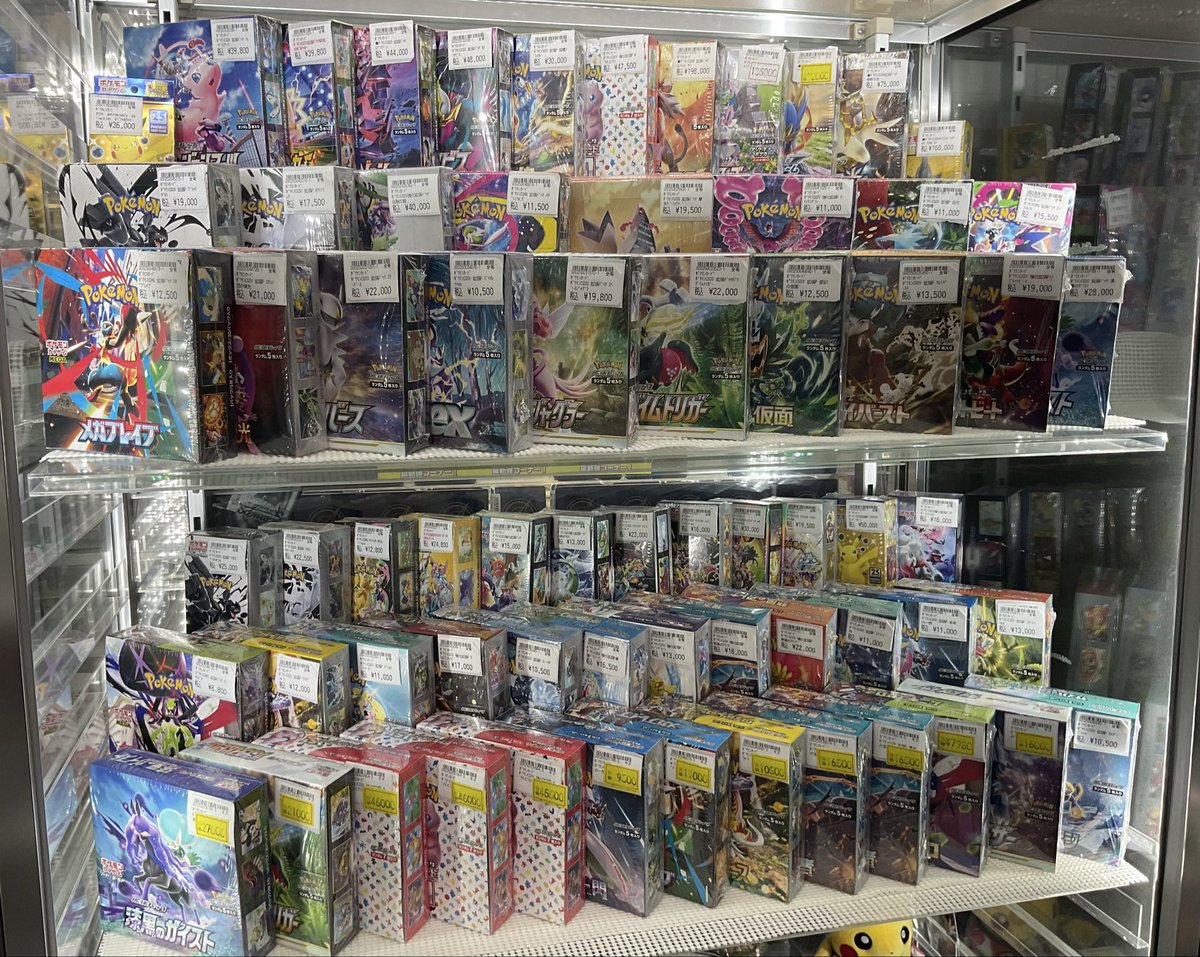 ポケモンカード ✨店内情報✨ 未開封コーナーの値段更新いたしました
