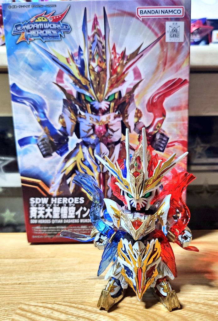 ガンプラ #SDガンダムワールドヒーローズ 完成しました🍀SDW HEROES 斉