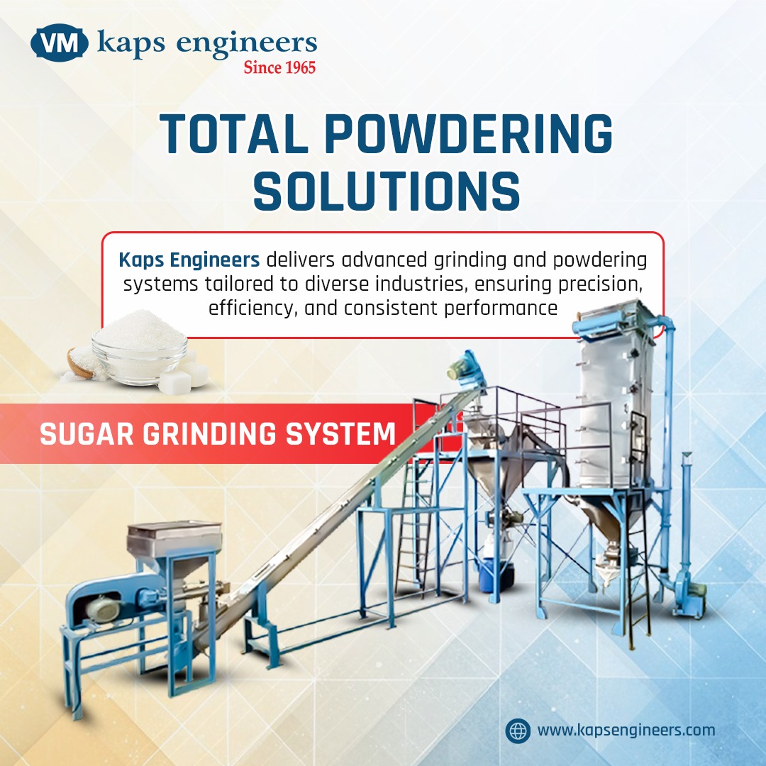 kapsengineers's tweet image. Total Powdering Solutions for Every Sector

Kaps Engineers delivers advanced grinding and powdering systems designed to meet the needs of diverse industries. 

Kaps Engineers – Perfecting Particle Size Since 1965.

kapsengineers.com
.
#kapsengineers #PowderingSolutions