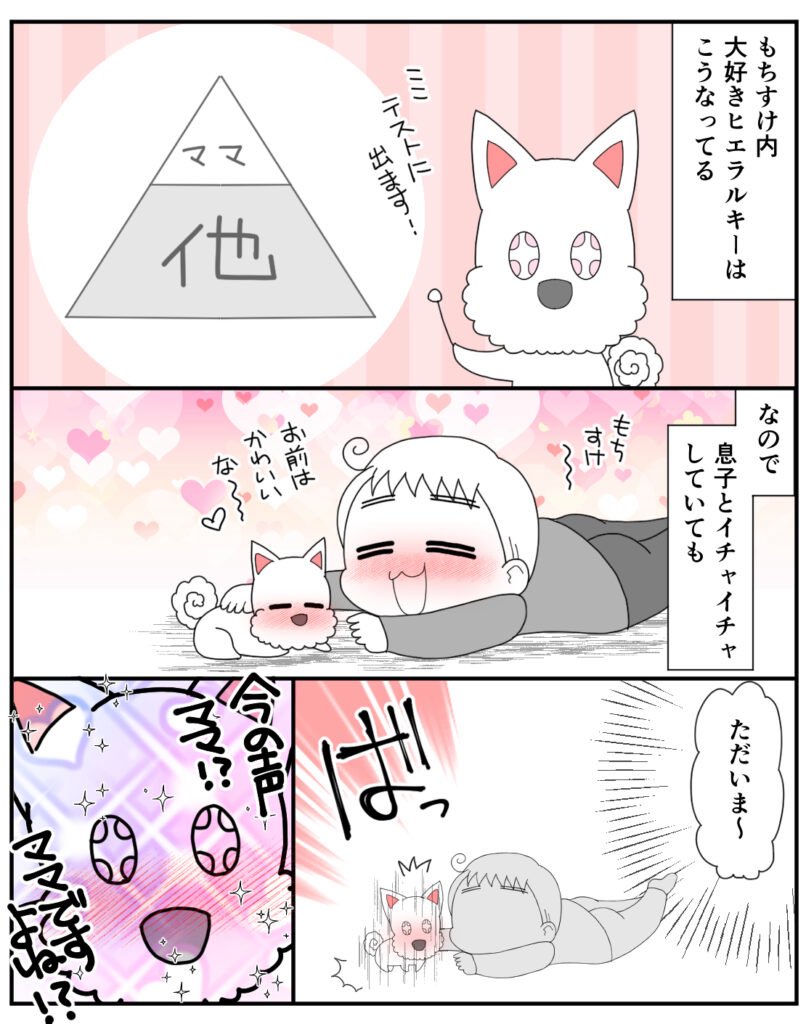 もちすけの家庭内ヒエラルキー 