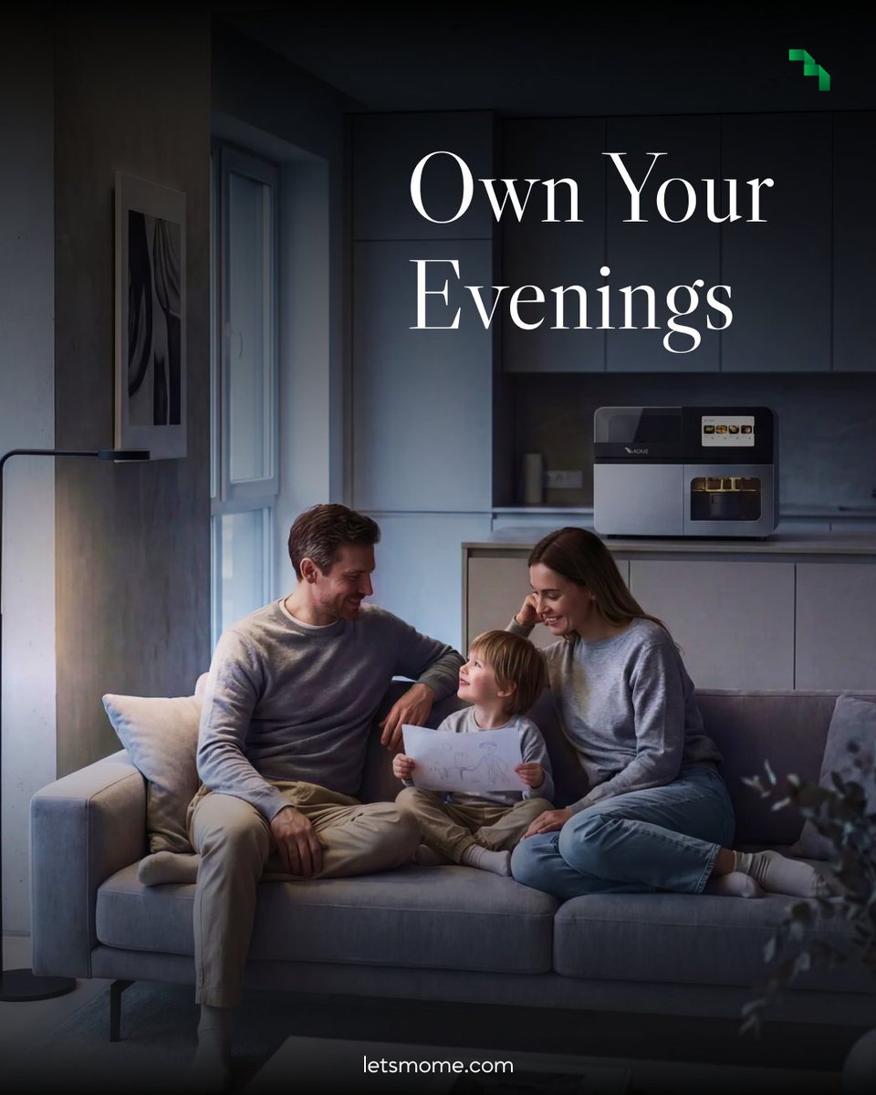 letsmome's tweet image. Evenings were never meant to be spent hovering over a stove.
Reclaim your time. Reclaim your rhythm.
Own your evening — with Mome.

#mome #OwnYourEvening
#EveningRedefined