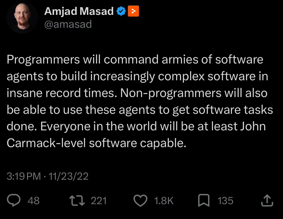 Amjad Masad tweet media