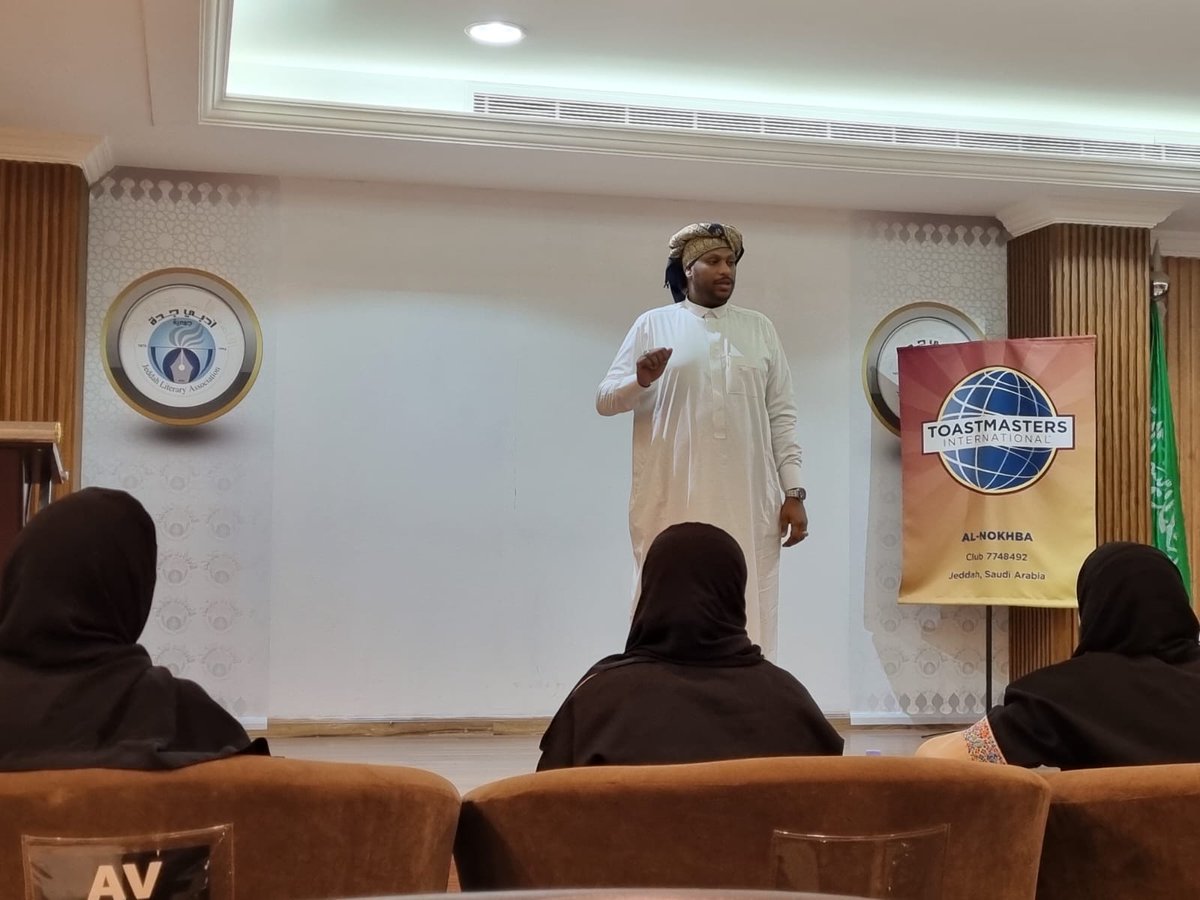 من أجواء اللقاء التعليمي رقم ٦١ لمنتدى النخبة المتقدم #التوستماسترز للخطابة والقيادة،
والذي أقيم برعاية أدب جدة <a href="/adabijeddah/">جمعية أدبي جدة</a>
تابعونا للمزيد من التفاصيل
@Banaamaha