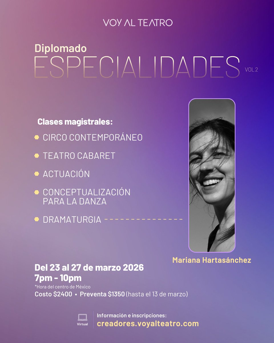 VOY AL TEATRO tweet media