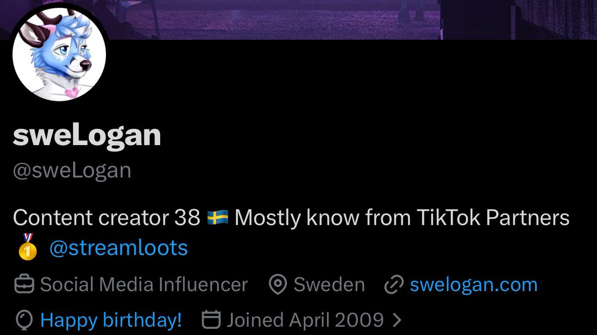 sweLogan tweet media