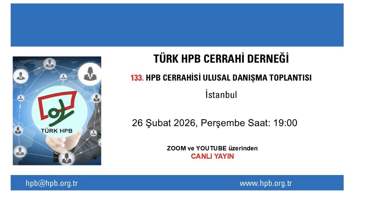 Türk HPB Cerrahi Derneği tweet media