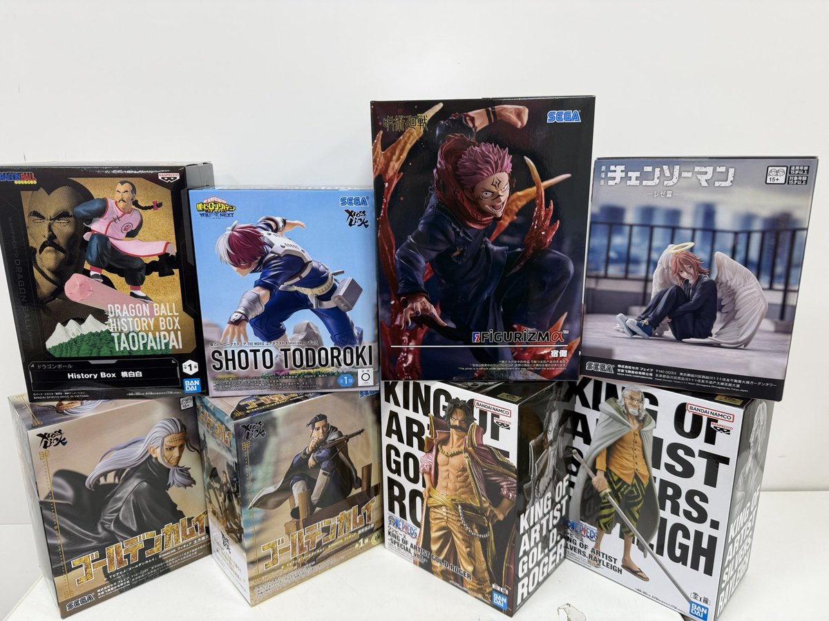 フィギュア新景品、大大大投入！！展開完了( •̀ω•́ゞ)✧ﾋﾞｼｯ!!