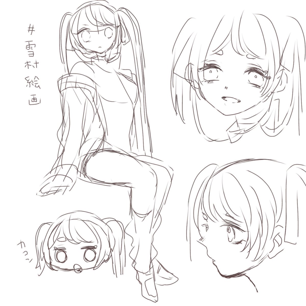 HibkChaN's tweet photo. #雪村絵画 https://t.co/ChSZAoCT1A