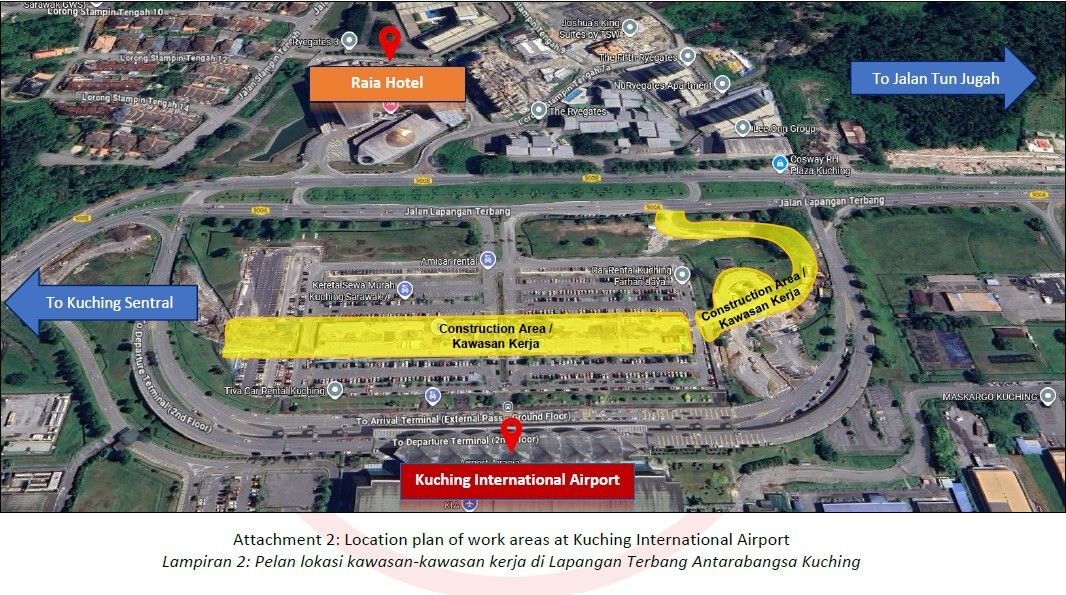 We will be transporting pier caps from the fabrication yard at Kuching-Samarahan Expressway to our ART station construction site at the Kuching International Airport for three nights, from 26 February to 1 March 2026, 10:00pm to 4:30am.
Drive safe.