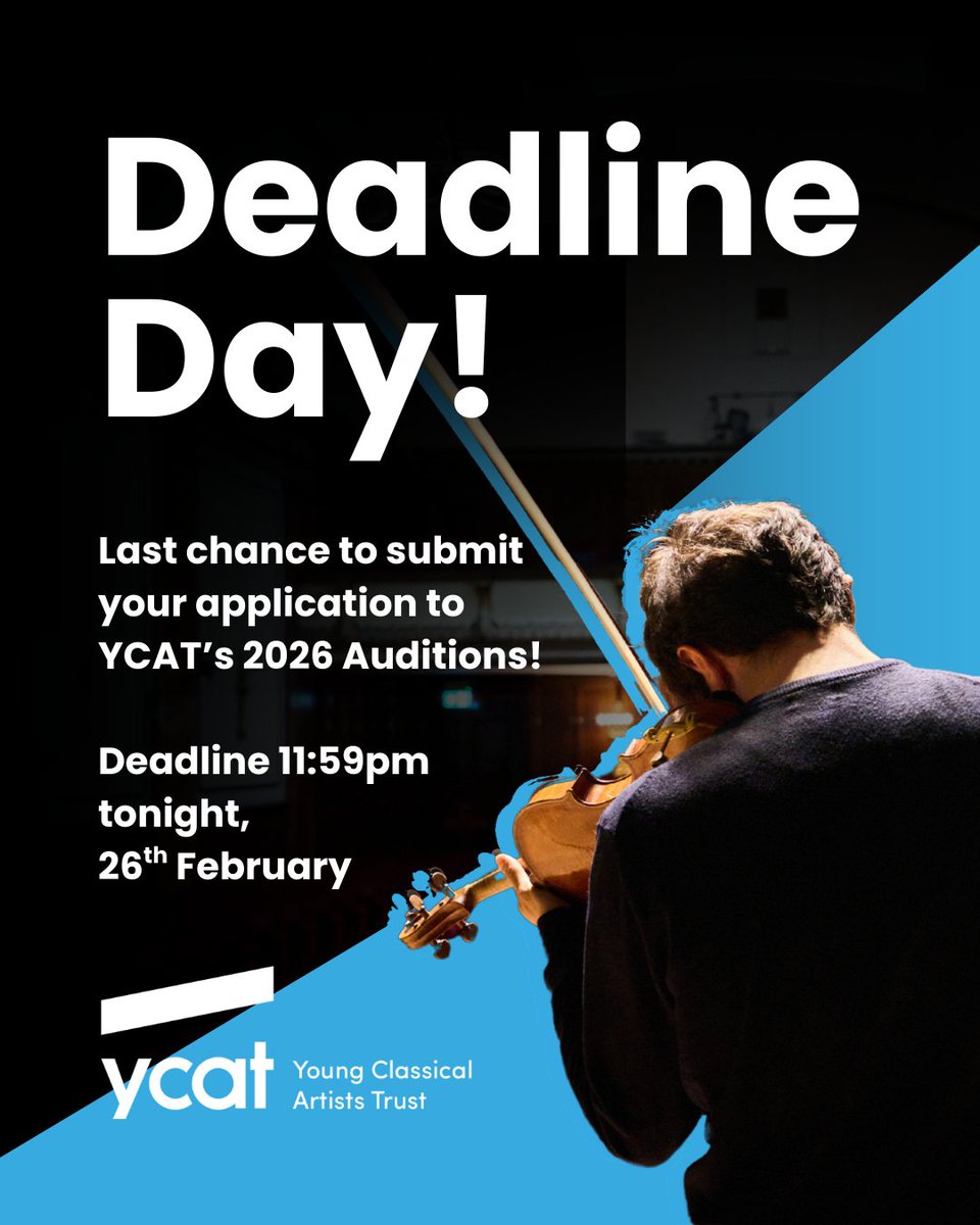 Young Classical Artists Trust tweet media